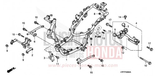 CARROSSERIE DE CHASSIS SH1258 de 2008